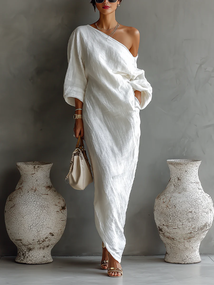 Paulina - Elegancka Sukienka Maxi
