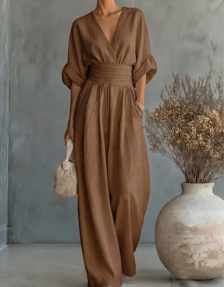 Ewelina - Elegancka, zwiewna kombinezon
