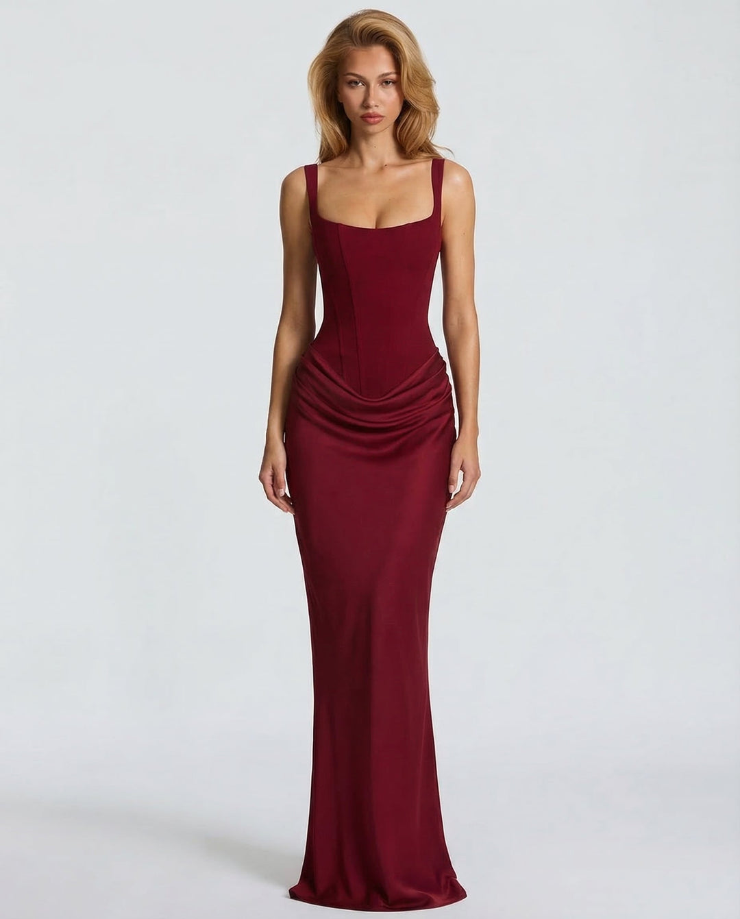 Aneta - Maxi w kształcie klepsydry