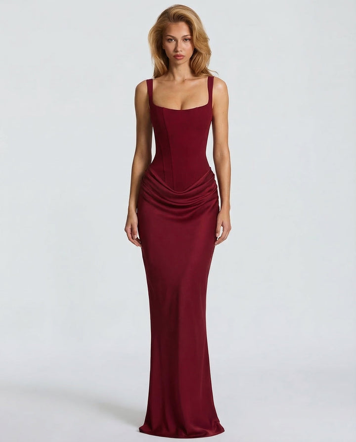 Aneta - Maxi w kształcie klepsydry