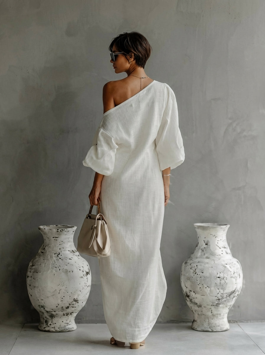 Paulina - Elegancka Sukienka Maxi