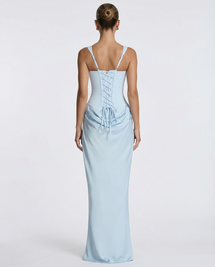 Aneta - Maxi w kształcie klepsydry